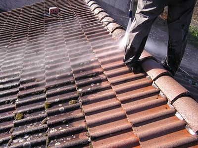 Démoussage de toiture à Bagard