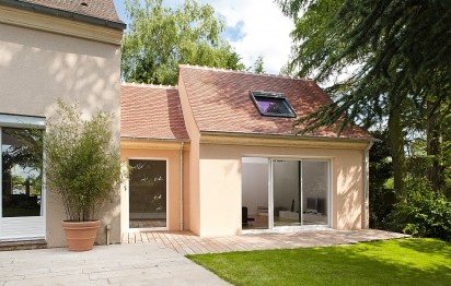 Extension de maison à Cannes-et-Clairan