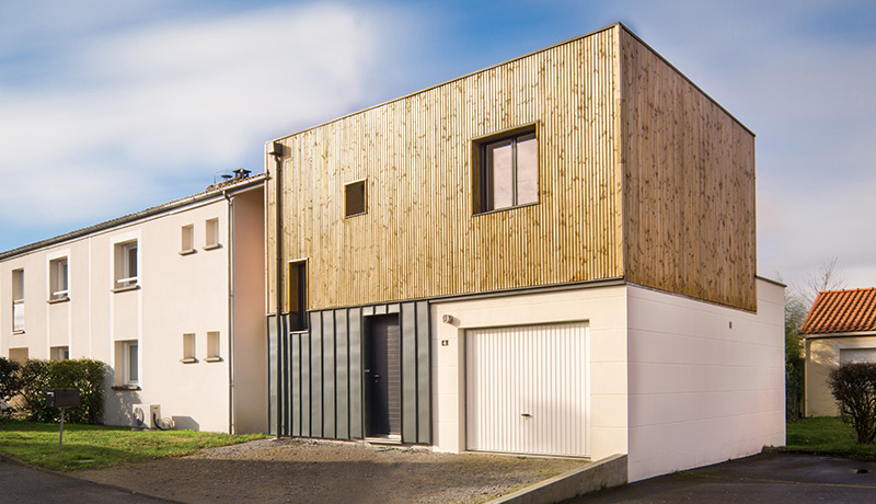 Surélévation de maison La Calmette